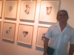 William LeGoullon and his work "Desert Barnacles" at Modified Arts.