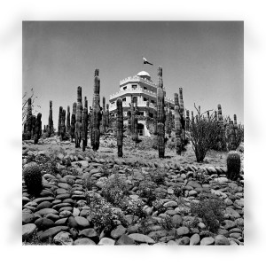 The iconic Tovrea Castle in Phoenix, given a stunning angle. 